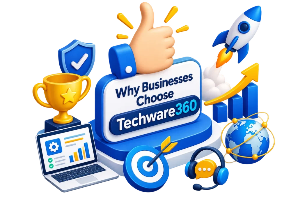 Why Businesses Choose Techware360